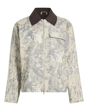 adidas Originals Canvas Work Jacket - Gray