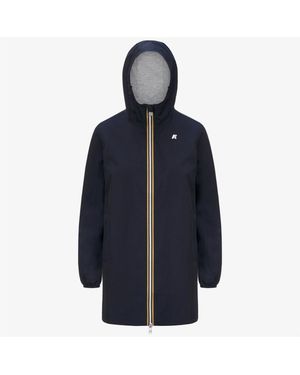 K-Way Sophie Stretch Mini Pocket Jacket - Blue