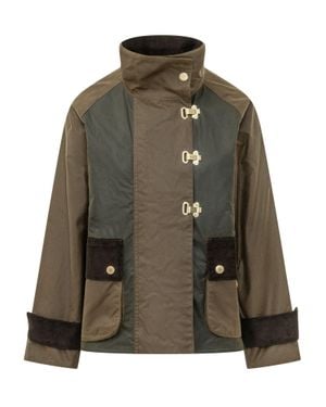 Barbour Hazlewood Wax Jacket - Green