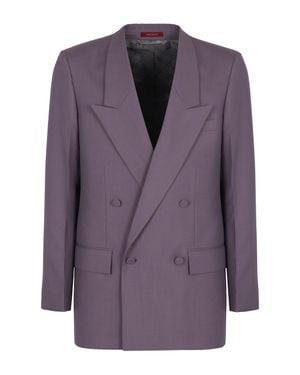 Gucci Double-Breasted Jacket - Purple