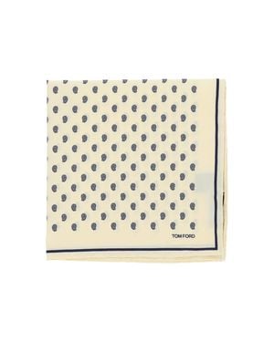 Tom Ford Lightweight Natural Mulberry Silk Scarf