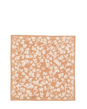 Max Mara Eclectic Geometric Pattern Scarf - Pink