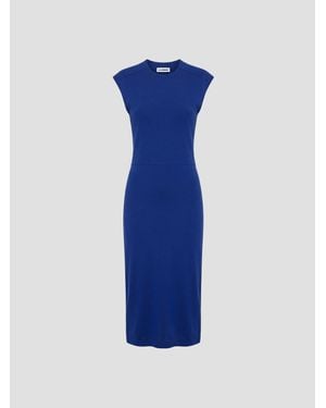 Jil Sander Chic Dress - Blue