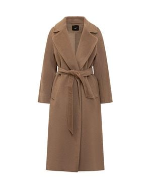 Weekend by Maxmara Weekend Overcoat - Brown