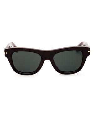 Burberry Rectangular Acetate Sunglasses For - Black