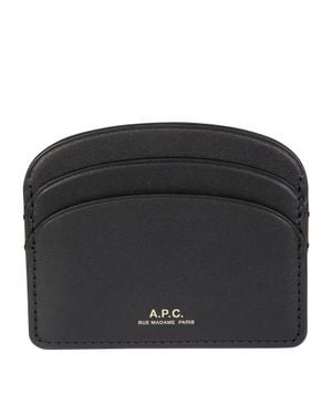 A.P.C. A. P.C. Mini Card Holder - Black