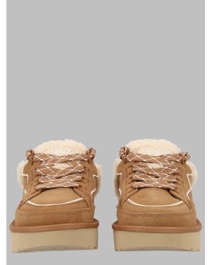 UGG Suede Slide Sandals - Brown