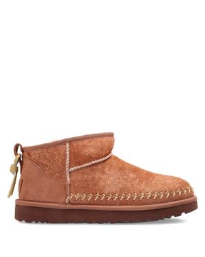 UGG W Classic Ultra Mini Biarritz - Brown