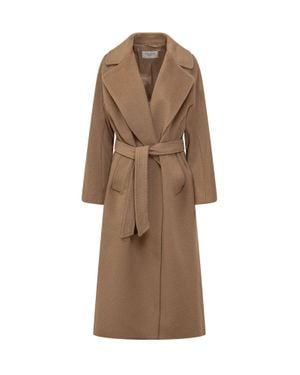 Weekend by Maxmara Weekend Wool & Alpaca Overcoat - Brown