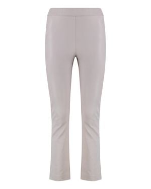 SABLYN Devon Leather Pants - Gray