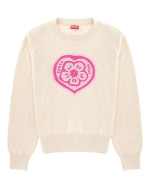 KENZO Boke Heart' Sweater - Pink