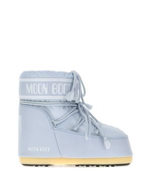 Moon Boot Icon Mini Low Ankle Boots - Blue