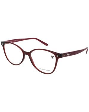 Ferragamo Cat-Eye Eyeglasses 54Mm - Black