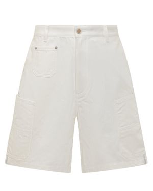 Givenchy Cargo Shorts For The Modern Gentleman - White
