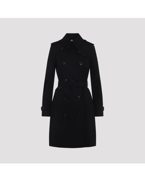 Burberry Chelsea Heritage Trench Coat - Black
