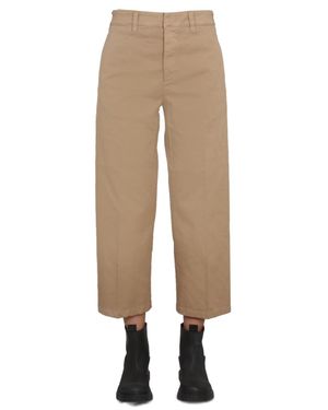 Department 5 Cotton Pants - Natural