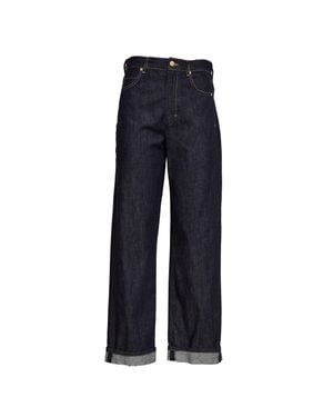 Max Mara Wide-Leg Five-Pocket Jeans - Blue
