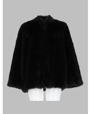 Leon & Loulou Paris Silk-Look Sports Jacket - Black
