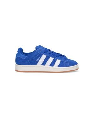 adidas Classic Court-Style Sneakers - Blue
