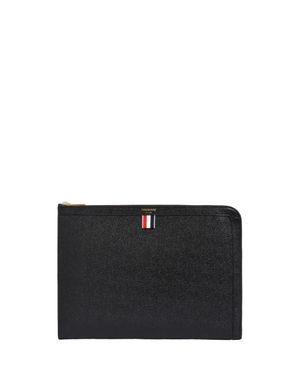 Thom Browne Document Gusset Folio - Black