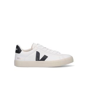 Veja Leather Sneakers - White