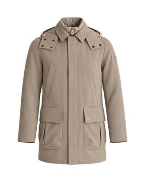 Peuterey Hooded Parka Coat - Gray