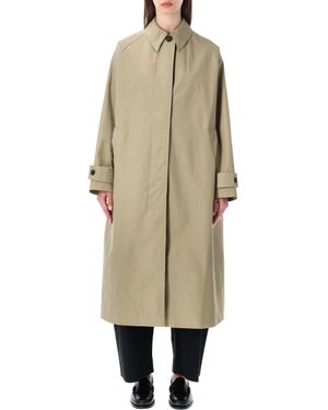 Studio Nicholson Holin Technical Cotton Trench Coat - Natural