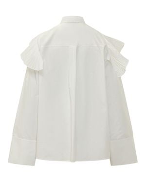 Alberta Ferretti Cotton Blouse - White