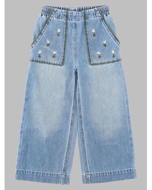 Stella McCartney Kids Cotton Pants - Blue
