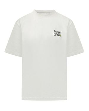 Barrow Essential T-Shirt For A Chic Closet - White