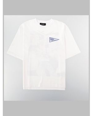DSquared² Classic Mini Graphic T-Shirt For - White