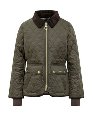 Barbour Fitted Beadnell Quilted Jacket - Green