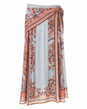 Zimmermann Silk Mini Skirt - White