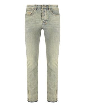 Ksubi 5-Pocket Skinny Jeans - Green
