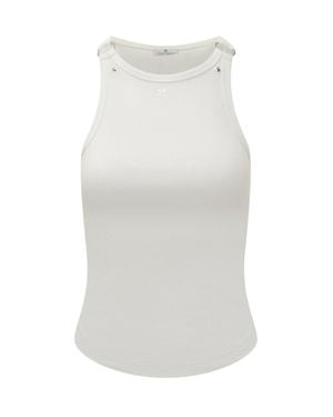 Courreges Essential Top - White