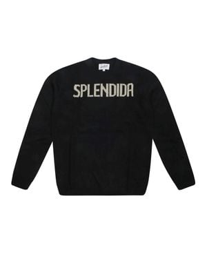 MC2 Saint Barth Princess Splendida Mini Crewneck Sweater - Black