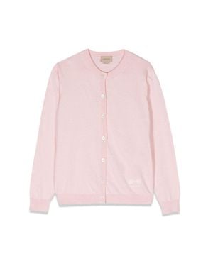 Gucci Horsebit-Detailed Wool And Cashmere-Blend Cardigan - Pink