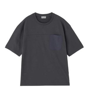 Herno Essential T-Shirt For Summer - Black