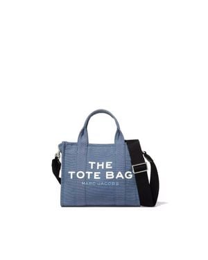 Marc Jacobs Mini Canvas Tote Handbag - Blue