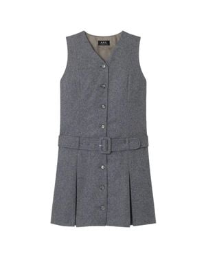 A.P.C. Sandra Dress - Gray