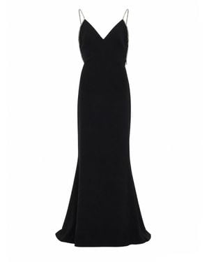 Tom Ford Silk Satin Slip Gown - Black