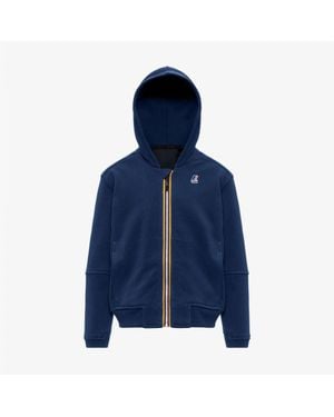 K-Way Mini Printos Pc Jacket - Blue