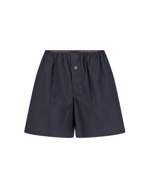 Lemaire Neri & Grigi-Style Pants - Blue