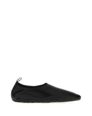 Jil Sander Nappa Leather Elbe Ballerinas - Black