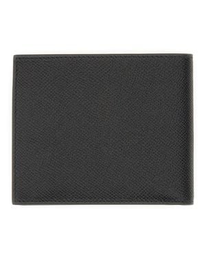 Ferragamo Gancini Wallet Calf & Purses - Black