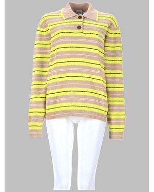 Paul Smith Cotton-Nylon Sweatshirt - Yellow