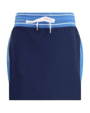 CASABLANCA Drawstring Mini Skirt - Blue