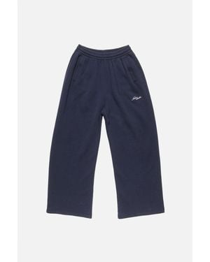 Acne Studios Prowsen U Venice Logo Pants - Blue