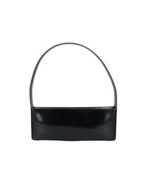 Jil Sander Leather Shoulder Bag - White