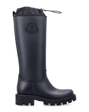 Moncler Mini Knee-High Waterproof Rain Boots For - Blue